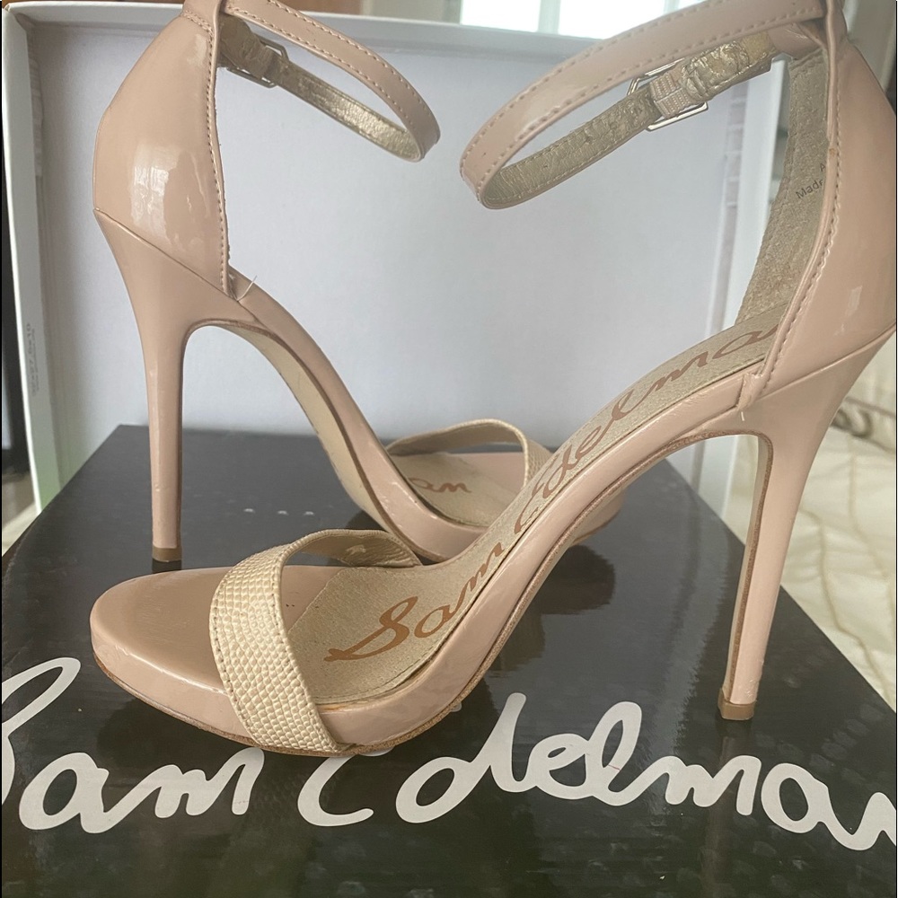 Sam Edelman Eleanor Nude Sandal size 5